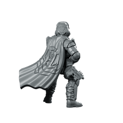 Democracy Trooper Hell Bloodhounder 5 Miniature Armored Rifleman - Papsikels Miniatures - We Print Miniatures