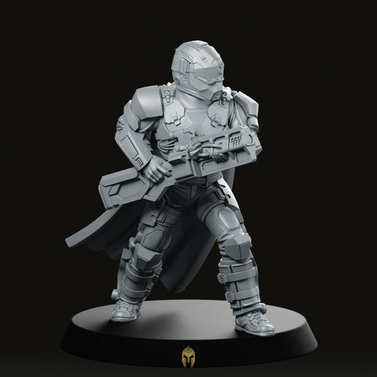 Democracy Trooper Hellbreacher A1 Miniature - We Print Miniatures