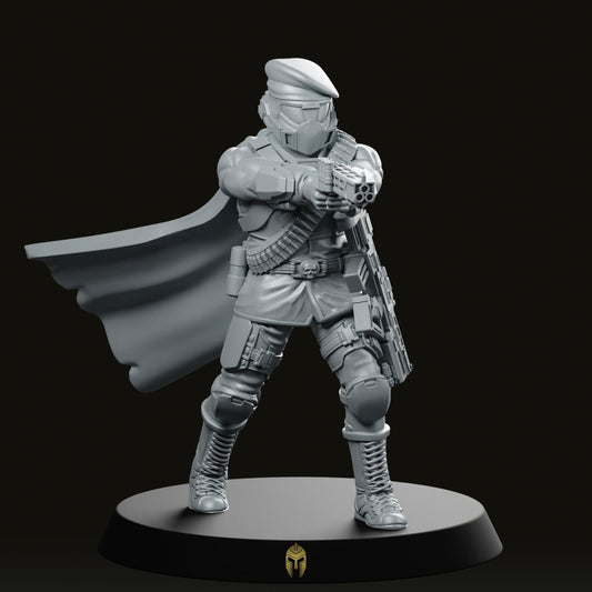 Democracy Trooper Hellhunter A1 Miniature - Papsikels Miniatures - We Print Miniatures