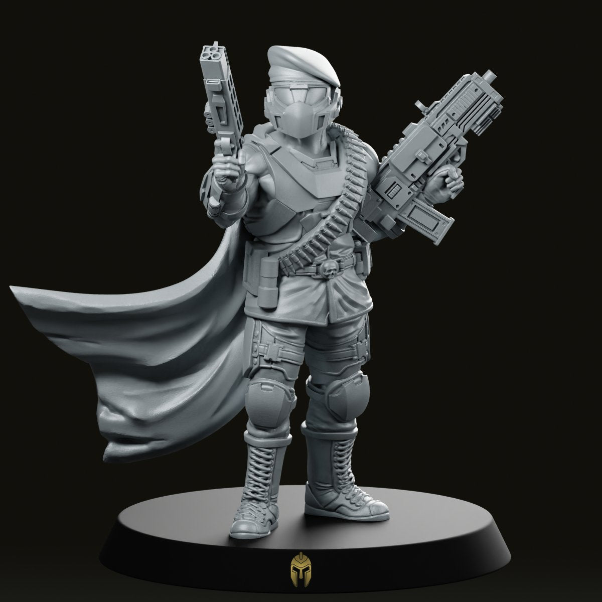 Democracy Trooper Hellhunter A2 Miniature - Papsikels Miniatures - We Print Miniatures