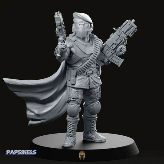 Democracy Trooper Hellhunter A2 Miniature - Papsikels Miniatures - We Print Miniatures