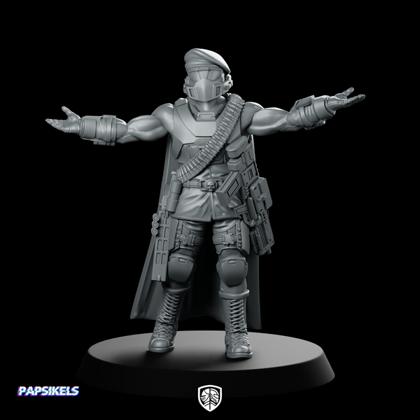 Democracy Trooper Hellhunter A3 Miniature Armored Sci-Fi