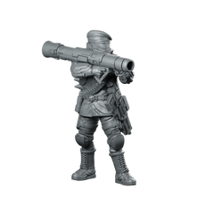 Democracy Trooper Hellhunter A5 Miniature Sci-Fi Resin Miniature 360 Spin 02