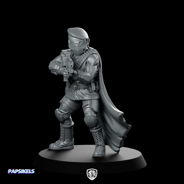 Democracy Trooper Hellhunter A6 Miniature Sci-Fi Hero