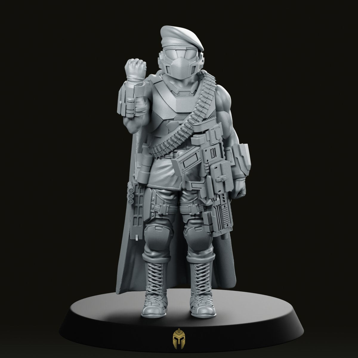 Democracy Trooper Hellhunter A7 Miniature - Papsikels Miniatures - We Print Miniatures