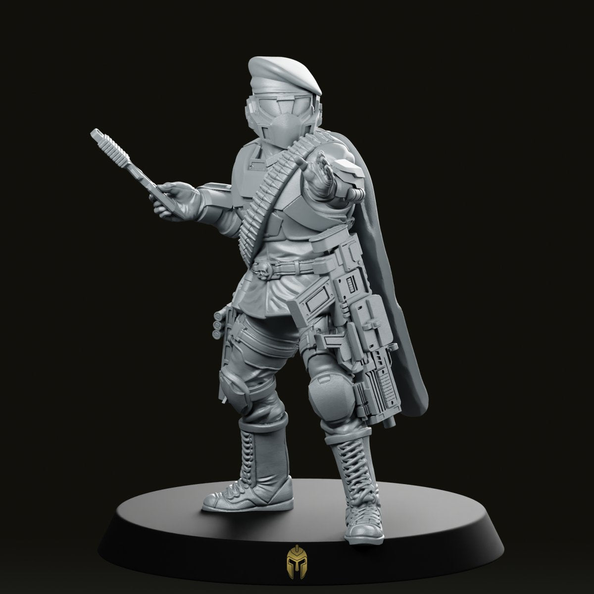 Democracy Trooper Hellhunter A8 Miniature - Papsikels Miniatures - We Print Miniatures