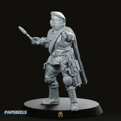 Democracy Trooper Hellhunter A8 Miniature - Papsikels Miniatures - We Print Miniatures