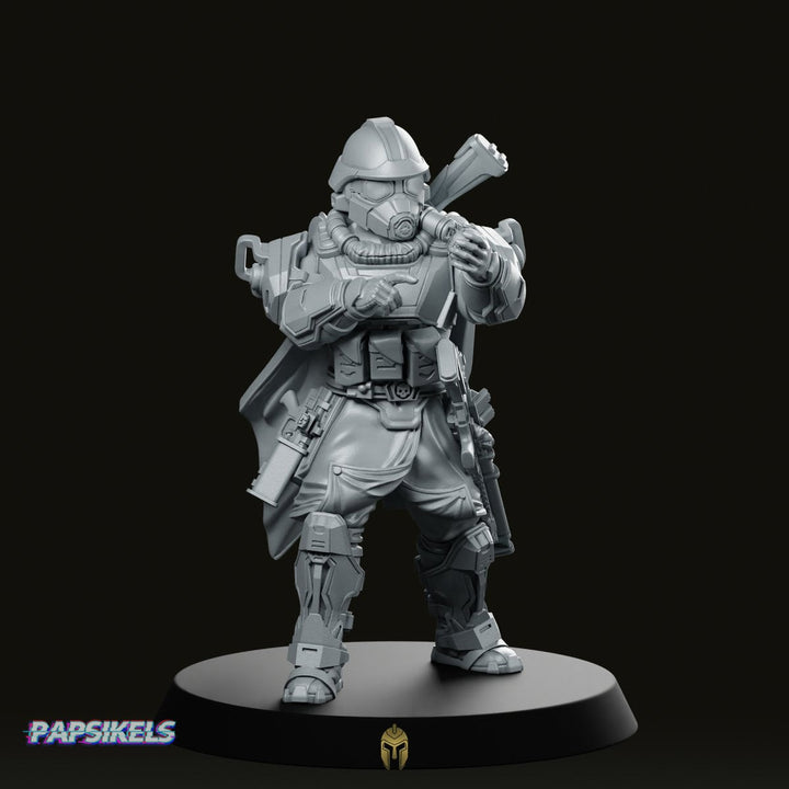 Democracy Trooper Hellmaster A1 Miniatur