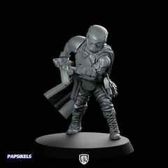 Democracy Trooper Rs20 Helljumper Constrictor Miniature Armoured Sci - Fi - Papsikels Miniatures - We Print Miniatures