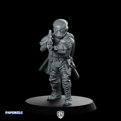 Democracy Trooper Rs20 Helljumper Gunner Miniature Cloaked Sci-Fi