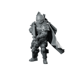 Democracy Troopers 02 Heavy Operator 5 Armoured Miniature 360 Spin 01