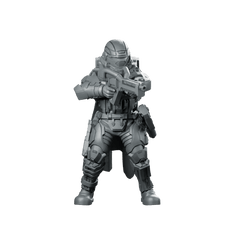 Democracy Troopers A9 Helljumper Arcthrower Miniature Armored - Papsikels Miniatures - We Print Miniatures
