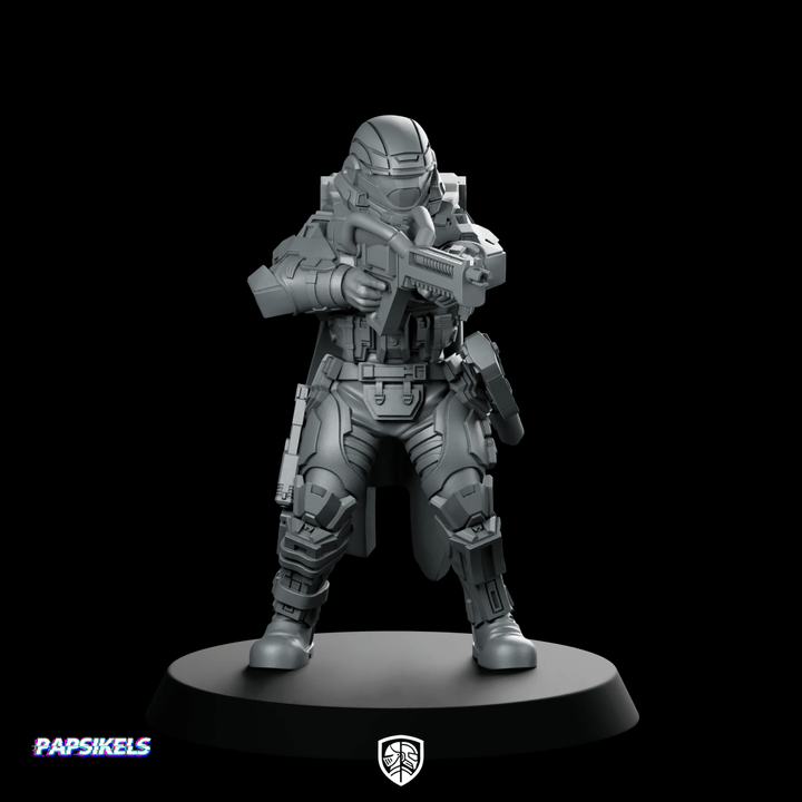 Democracy Troopers A9 Helljumper Arcthrower Miniature Armored