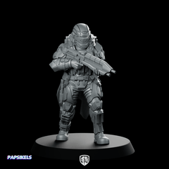 Democracy Troopers A9 Helljumper Guardian Miniature Sci - Fi Stealth - Papsikels Miniatures - We Print Miniatures