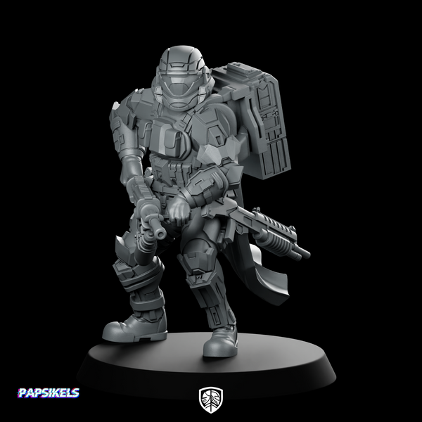 Democracy Troopers A9 Helljumper Sterilizer Miniature Paratrooper Sci-Fi