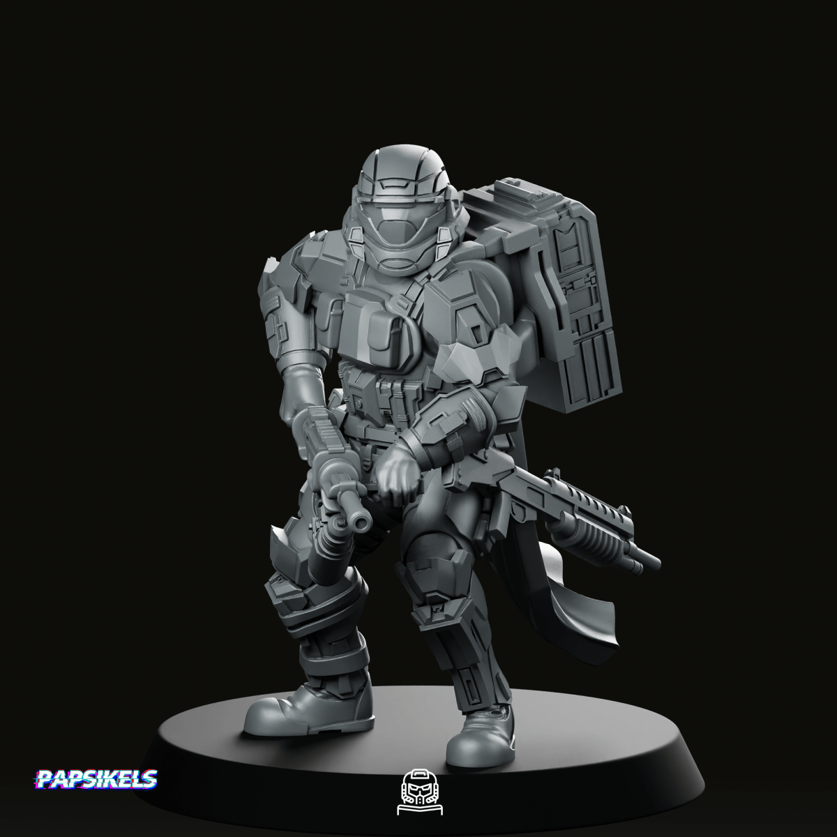 Democracy Troopers A9 Helljumper Sterilizer Miniature - Papsikels Miniatures - We Print Miniatures