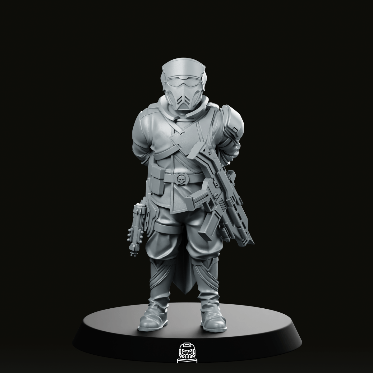 Democracy Troopers Hell Inspector 1 Miniature - Papsikels Miniatures - We Print Miniatures