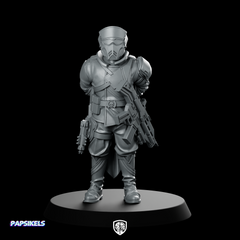 Democracy Troopers Hell Inspector 1 Miniature Sci-Fi Veteran