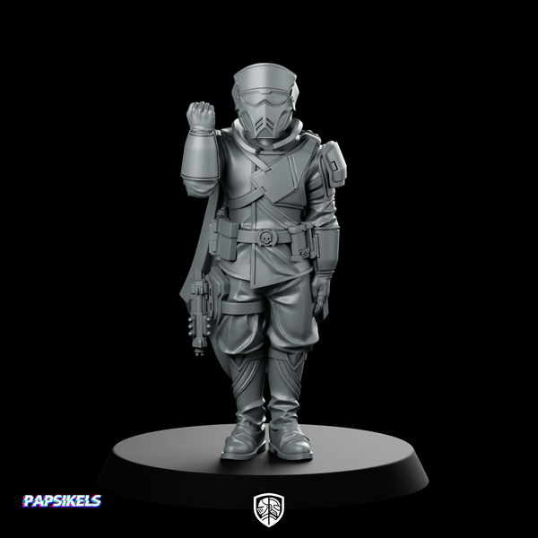 Democracy Troopers Hell Inspector 2 Miniature Sci-Fi Trooper