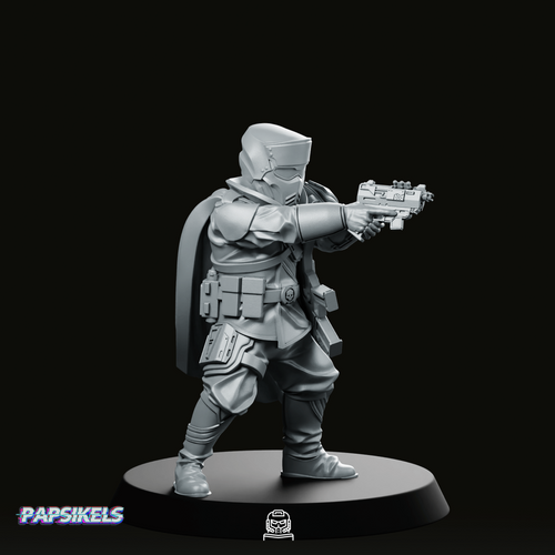 Democracy Troopers Hell Inspector 3 Miniature - Papsikels Miniatures - We Print Miniatures