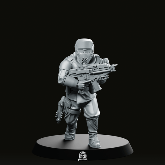 Democracy Troopers Hell Inspector 4 Miniature - Papsikels Miniatures - We Print Miniatures