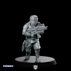 Democracy Troopers Hell Inspector 4 Miniature Sci-Fi Marksman