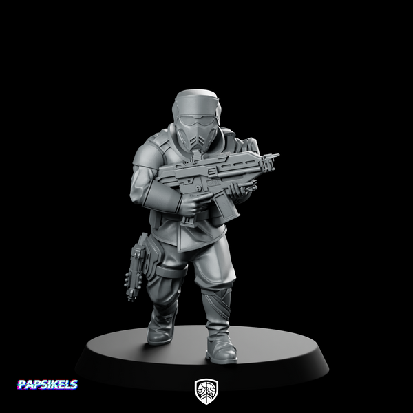 Democracy Troopers Hell Inspector 4 Miniature Sci-Fi Marksman
