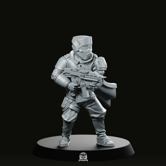 Democracy Troopers Hell Inspector 5 Miniature - Papsikels Miniatures - We Print Miniatures