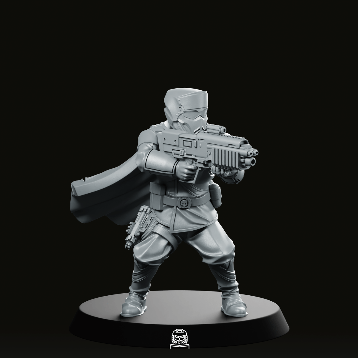 Democracy Troopers Hell Inspector 6 Miniature - Papsikels Miniatures - We Print Miniatures