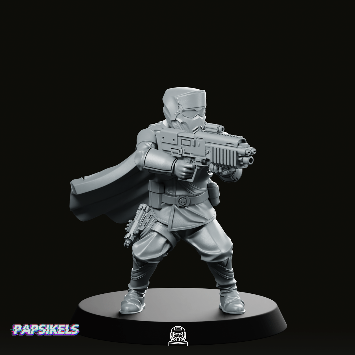 Democracy Troopers Hell Inspector 6 Miniature - Papsikels Miniatures - We Print Miniatures