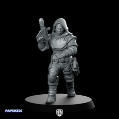 Democracy Troopers Hell Righteous 3 Miniature Hooded Runner