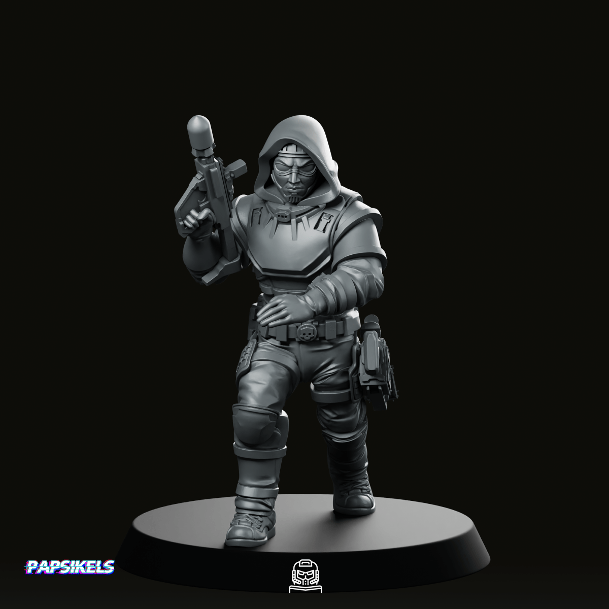 Democracy Troopers Hell Righteous 3 Miniature - Papsikels Miniatures - We Print Miniatures