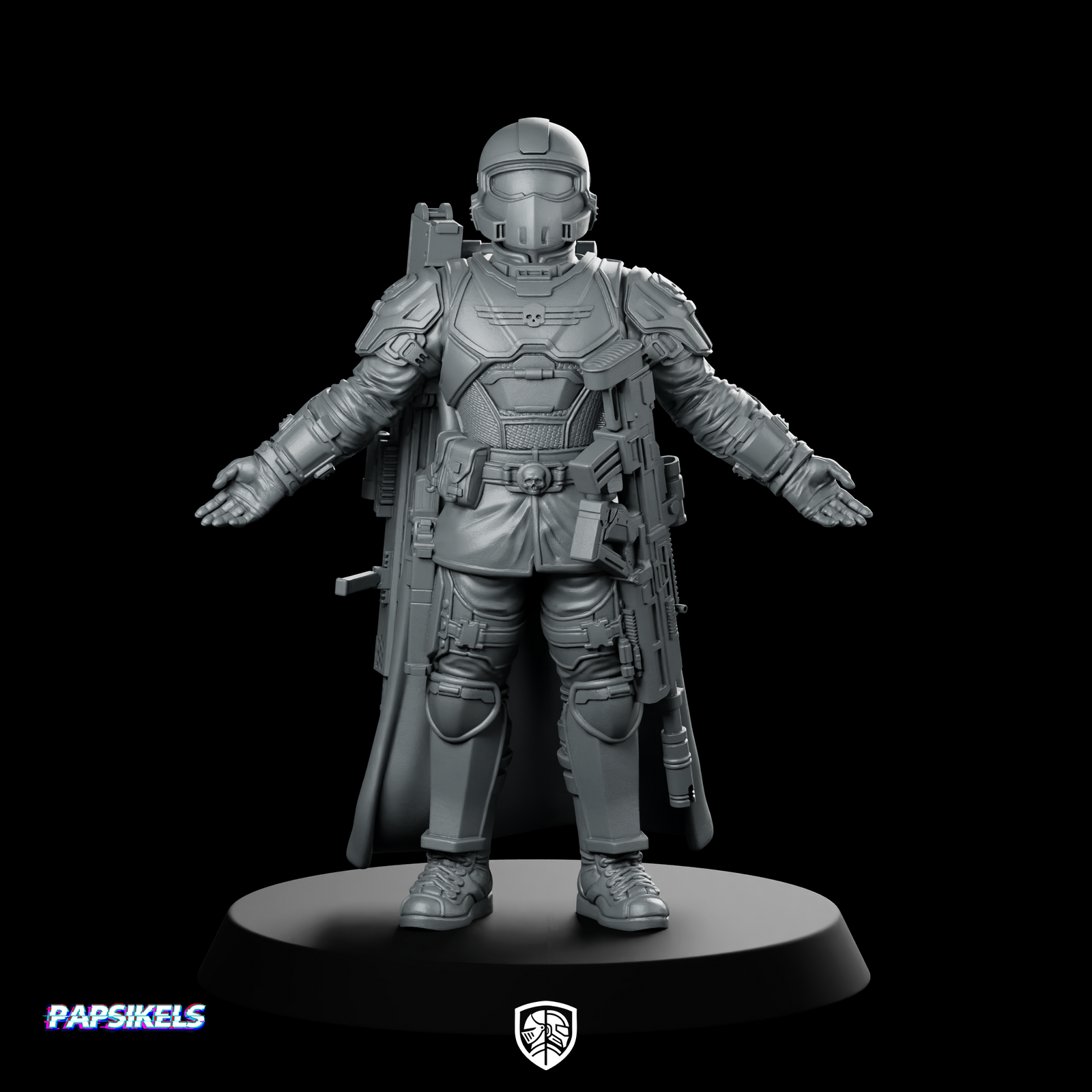 Democracy Troopers Helljumper A12 Miniature Stealth Drop