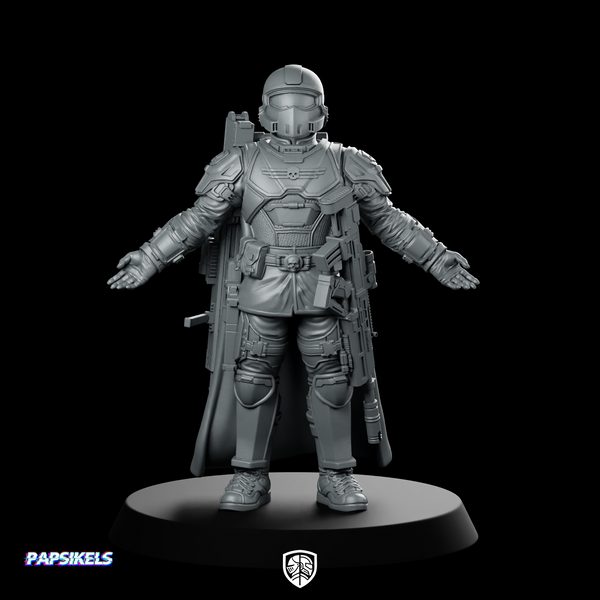 Democracy Troopers Helljumper A12 Miniature Stealth Drop