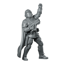 Democracy Troopers Helljumper A3 Miniature Armored Victory Salute Miniature 360 Spin 02