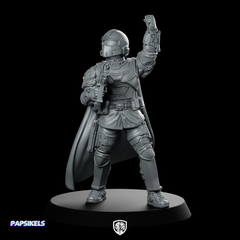Democracy Troopers Helljumper A3 Miniature Armored Victory Salute