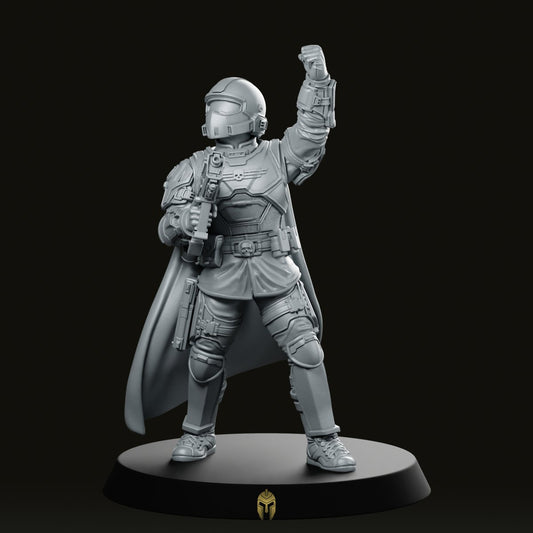 Democracy Troopers Helljumper A3 Miniature -Papsikels Miniatures - We Print Miniatures