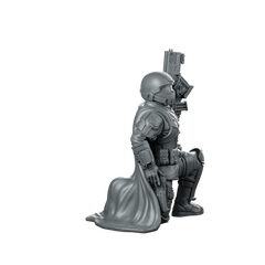 Democracy Troopers Helljumper A4 Miniature Armored Rifleman Miniature 360 Spin 03