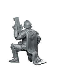 Democracy Troopers Helljumper A4 Miniature Armored Rifleman Miniature 360 Spin 06