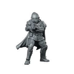 Democracy Helljumper A7 Miniature Armored Trooper Rifleman Miniature 360 Spin 01
