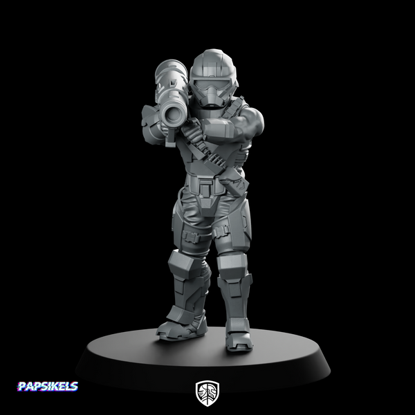 Democracy Troopers Hellraider A3 Shock Trooper
