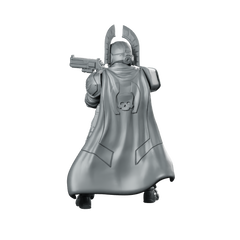 Democracy Troopers Hellstriker A1 Miniature Sci-Fi Marksman Sharpshooter Miniature 360 Spin 05