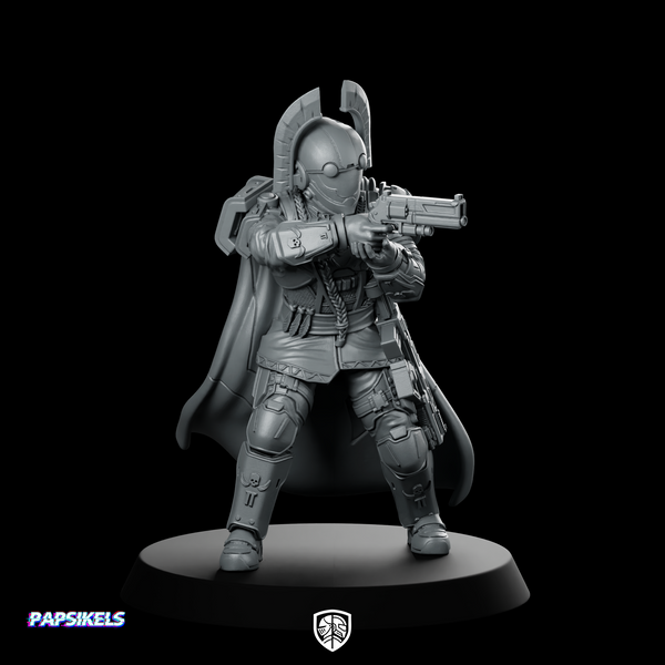 Democracy Troopers Hellstriker A1 Miniature Sci-Fi Marksman Sharpshooter