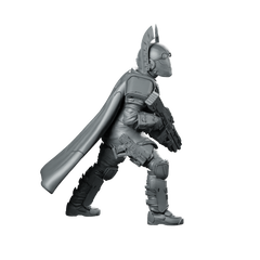 Democracy Troopers Hellstriker A4 Miniature Armored Rifleman Sci-Fi Miniature 360 Spin 03