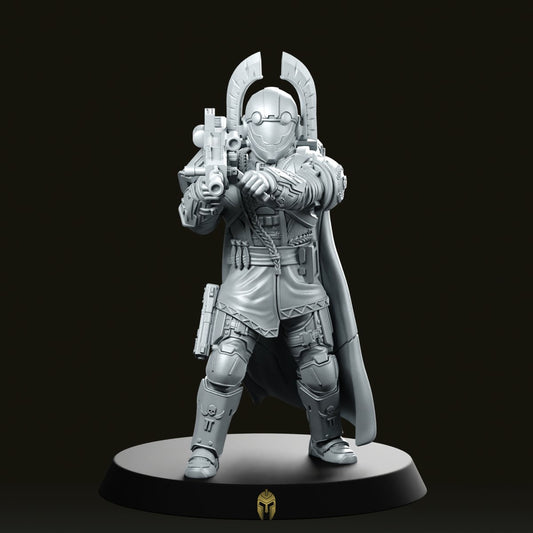 Democracy Troopers Hellstriker A5 Miniature -Papsikels Miniatures - We Print Miniatures