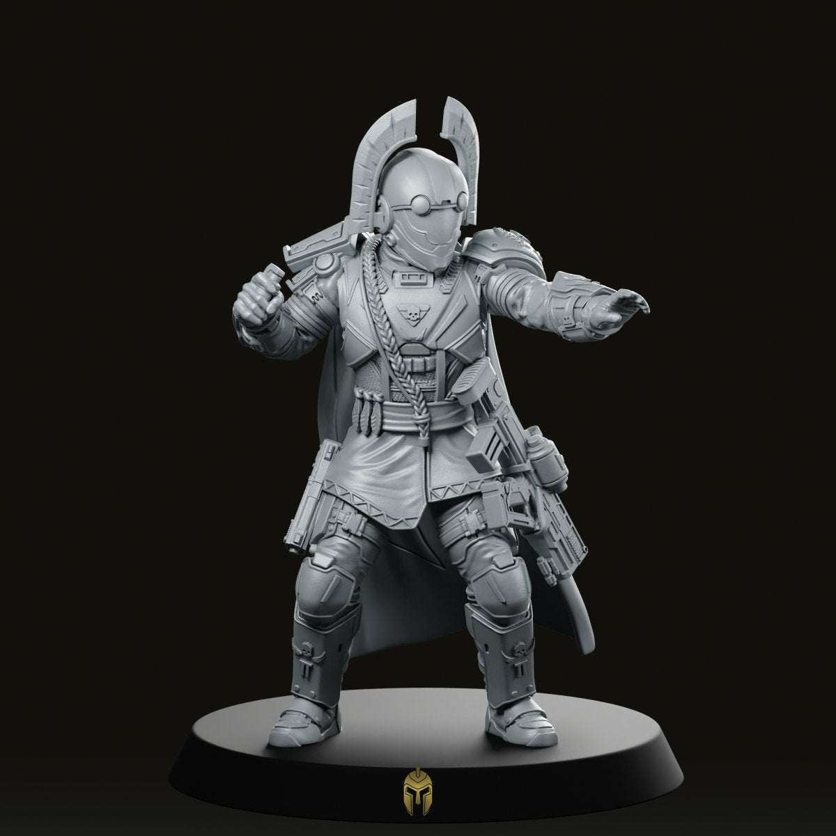 Democracy Troopers Hellstriker A6 Miniature -Papsikels Miniatures - We Print Miniatures