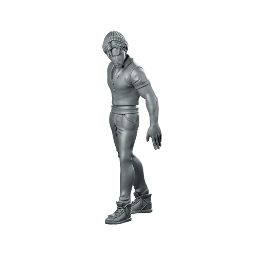 Demon Idol Abby Miniature Cyberpunk Sci - Fi Character - Papsikels Miniatures - We Print Miniatures