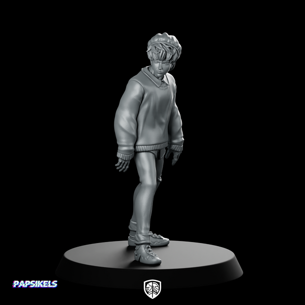 Demon Idol Baby Miniature Sci-Fi Rebellious Youth