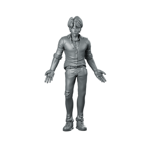 Demon Idol Jinu Miniature Sci - Fi Rogue Agent - Papsikels Miniatures - We Print Miniatures