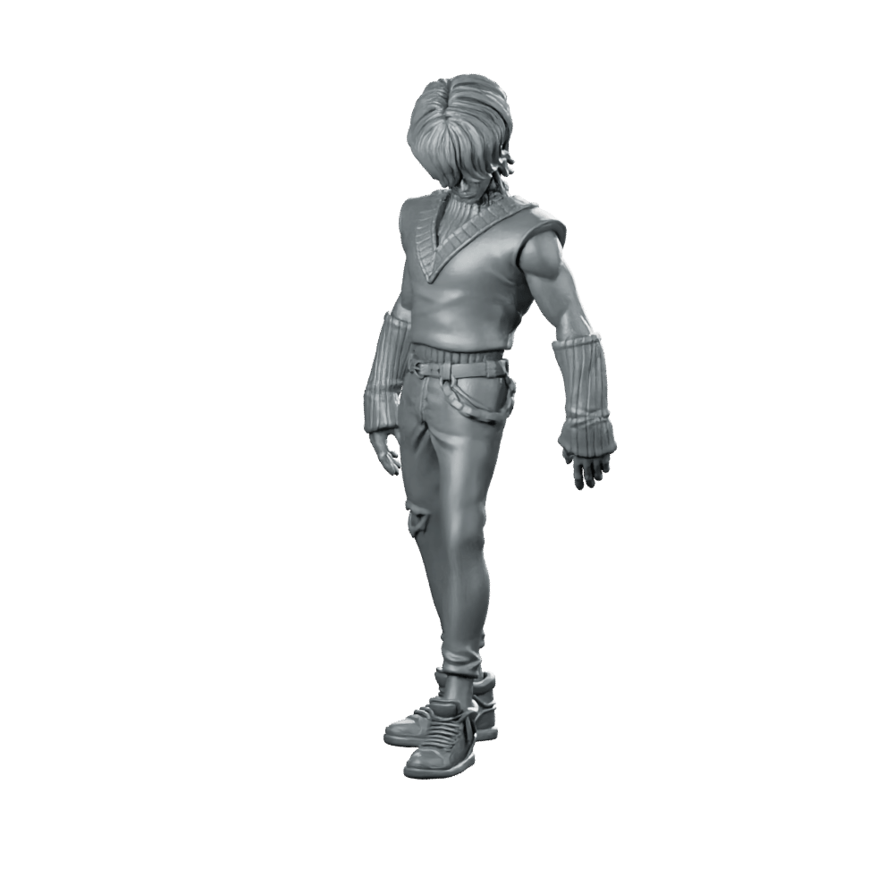 Demon Idol Mystery Miniature Retro Sci - Fi Cyberpunk - Papsikels Miniatures - We Print Miniatures